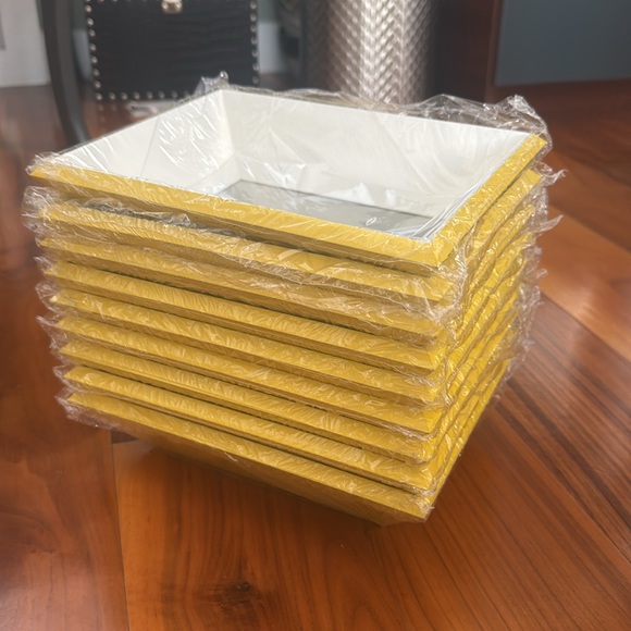 Set of 9 IKEA Lillaryd Yellow Picture frames for 4x6 pictures - Picture 4 of 4